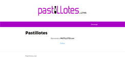 Desktop Screenshot of pastillotes.com