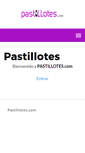 Mobile Screenshot of pastillotes.com