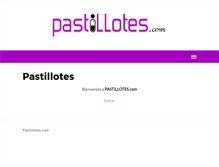 Tablet Screenshot of pastillotes.com